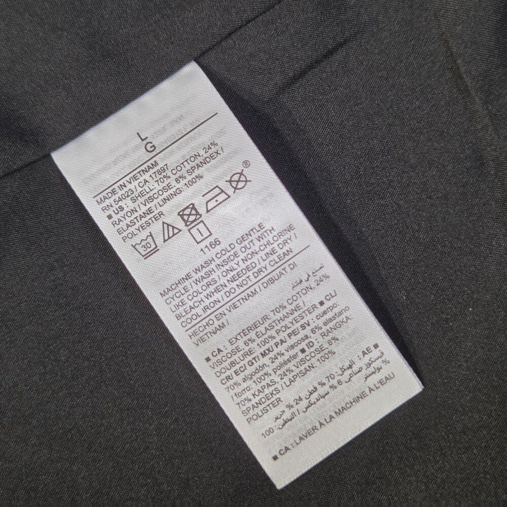 Old Navy Blazer Womens Large Black Single Button Lined Workwear Career Office - Picture 6 of 8